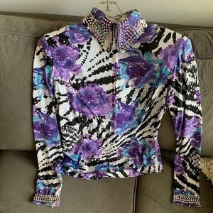 Equestrian horse show rail jacket